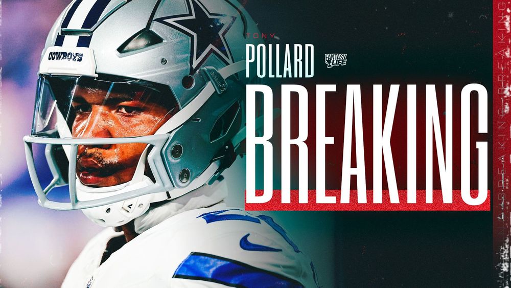 NFL Free Agency: Tony Pollard to sign with the Titans.