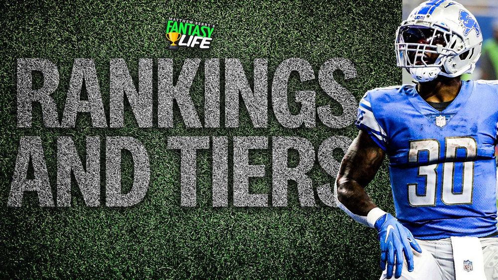 Fantasy Football Rankings & Tiers. Week 4