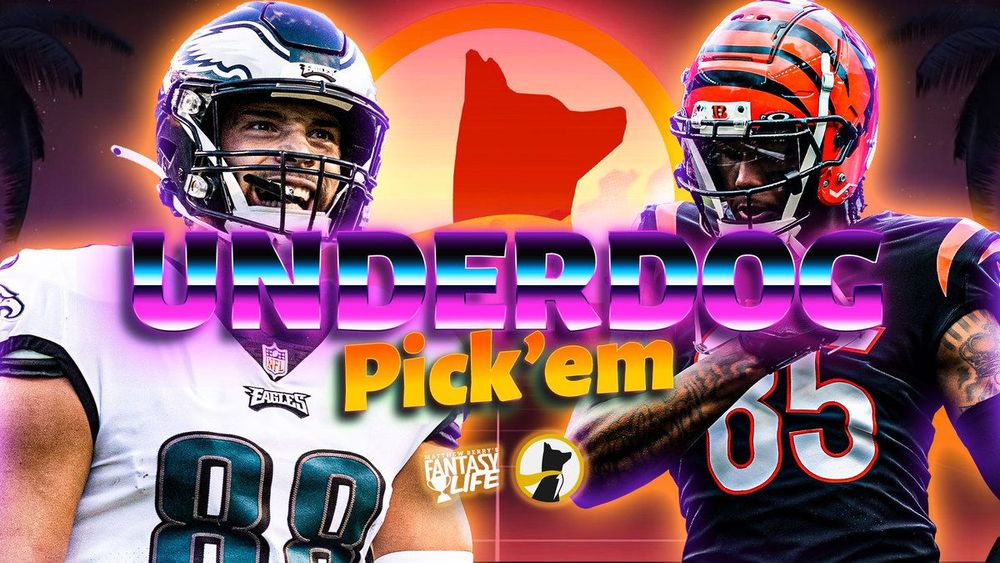 Underdog Pick'em Best Plays. Divisional Round
