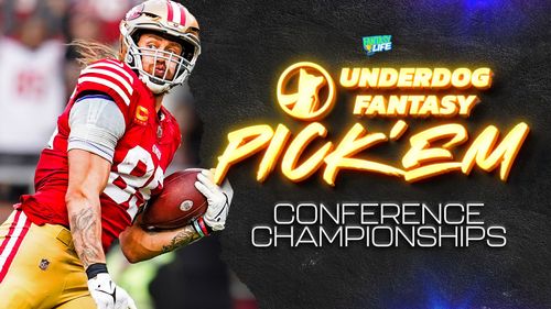 Underdog Pick'em Plays. Top Picks for the NFL Conference Championships.