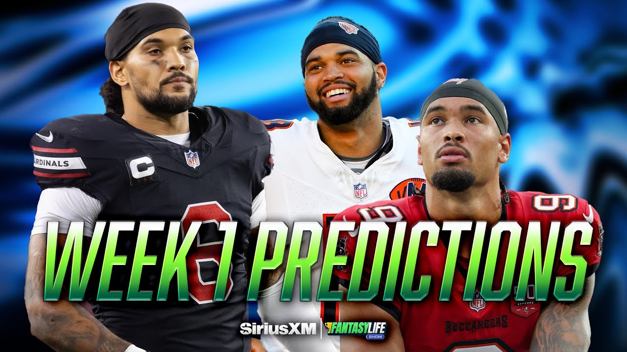 Week 1 Fantasy Football Predictions for 2025