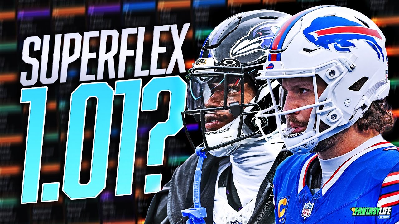 2025 Superflex Fantasy Football Mock Draft: Allen or Lamar 1.01?