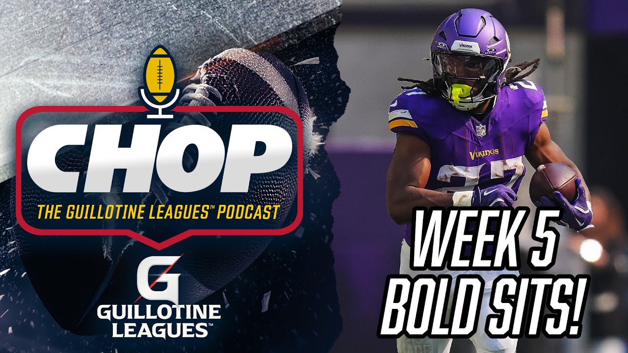 You May Regret Flexing These Players in Week 5 Guillotine Leagues™…