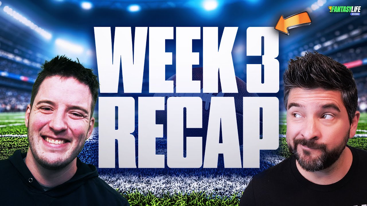 Fantasy Breakdown of EVERY NFL Week 3 Game (INSTANT ANALYSIS!)