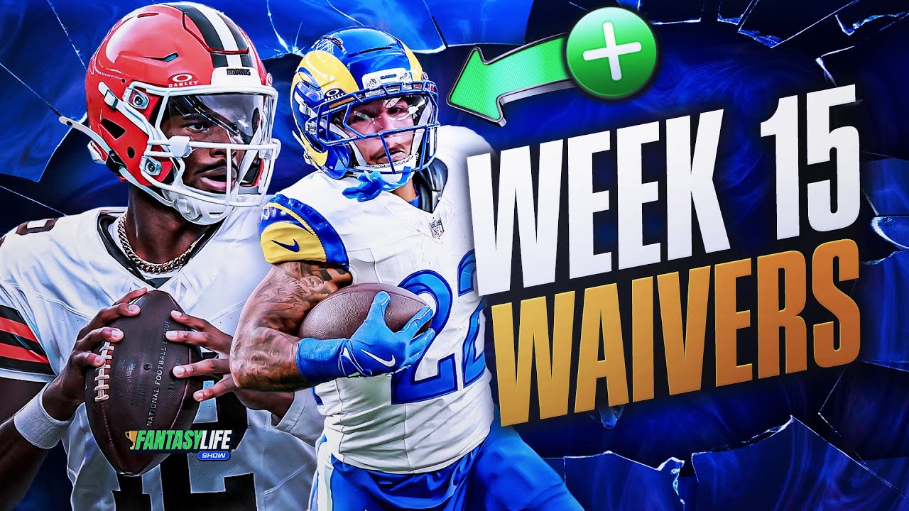 Week 15 Waiver Wire Targets for Fantasy Football