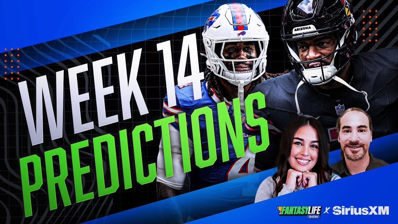 Fantasy Football Week 14 Rankings Risers and Fallers + TNF Preview!