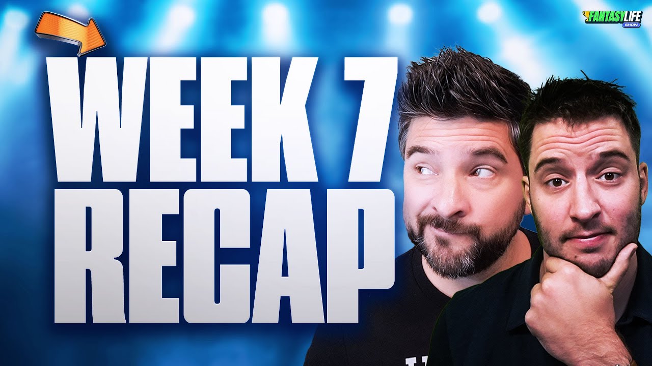 Fantasy Breakdown of EVERY NFL Week 7 Game (INSTANT ANALYSIS!)