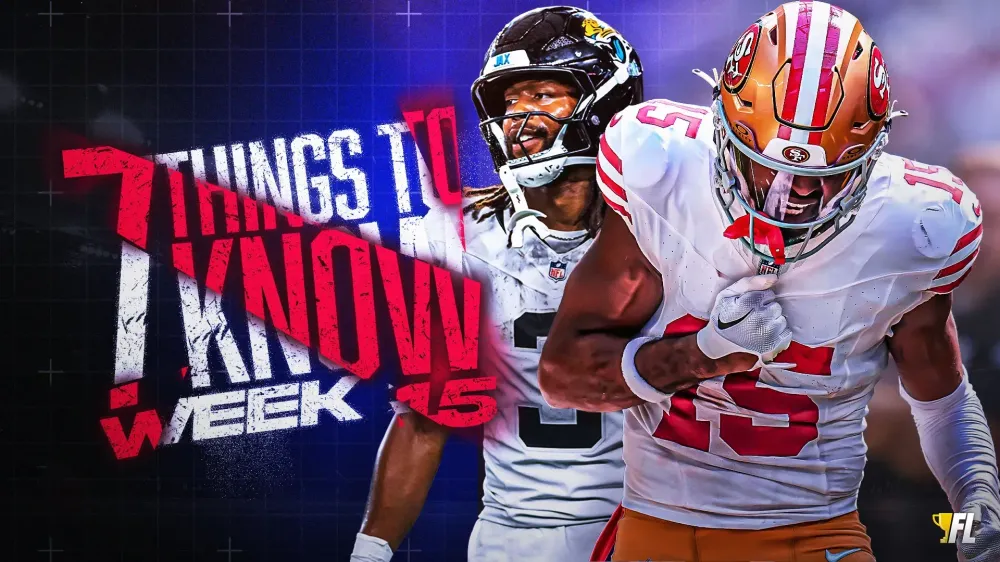 7 Things to Know For Week 15: The Running Back Bell-Cows, Ranking The Wide Receivers and More