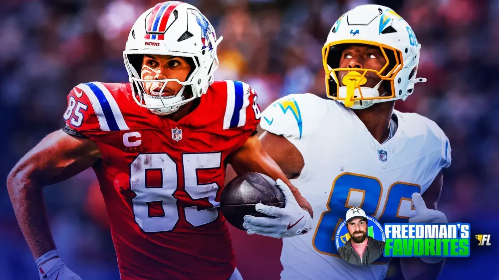 Week 4 TE Rankings: Hunter Henry, Oronde Gadsden and More Freedman's Favorites