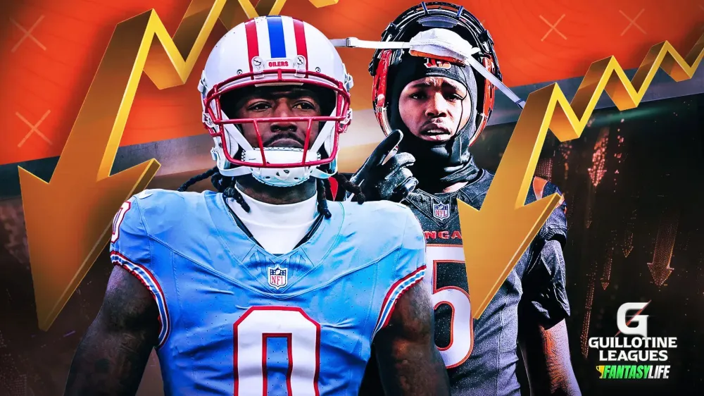 Wide Receiver Downgrades For 2025 Guillotine Leagues: Fade Tee Higgins After A Career-Year?