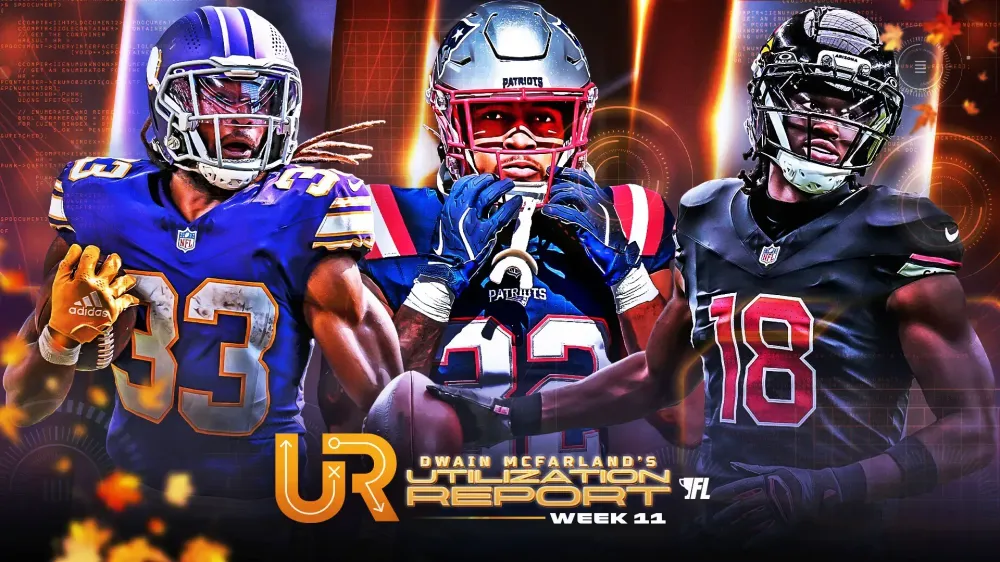 Fantasy Football Takeaways: Aaron Jones Leads Utilization Report For Week 11