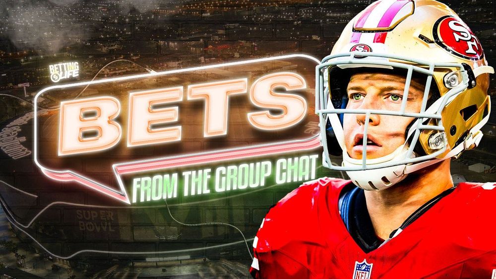 Bets from the Group Chat. A Super Bowl Same-Game Parlay.