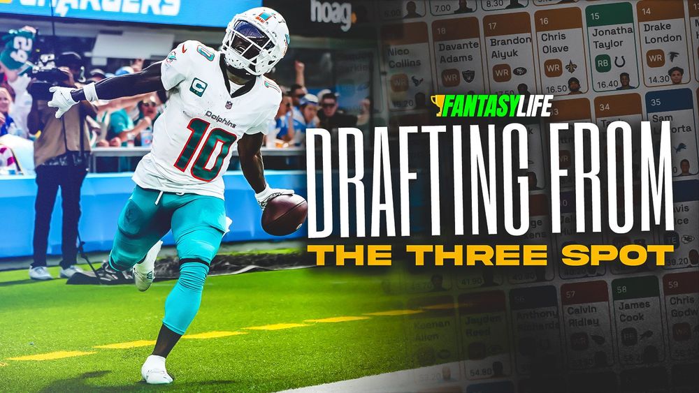 Drafting from 1.03: Optimal fantasy draft strategy with the No. 3 pick