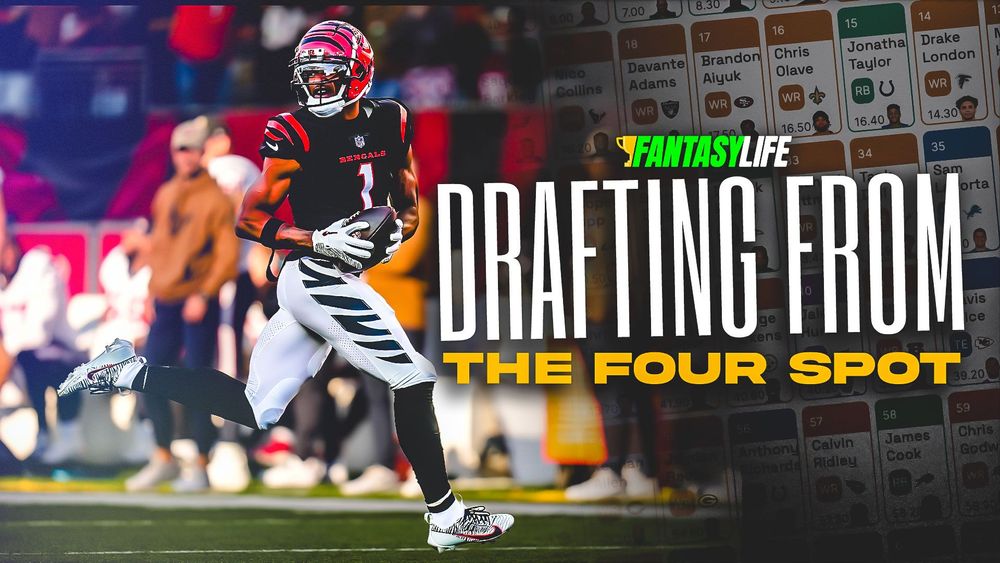 Drafting from 1.04: Optimal fantasy draft strategy with the No. 4 pick