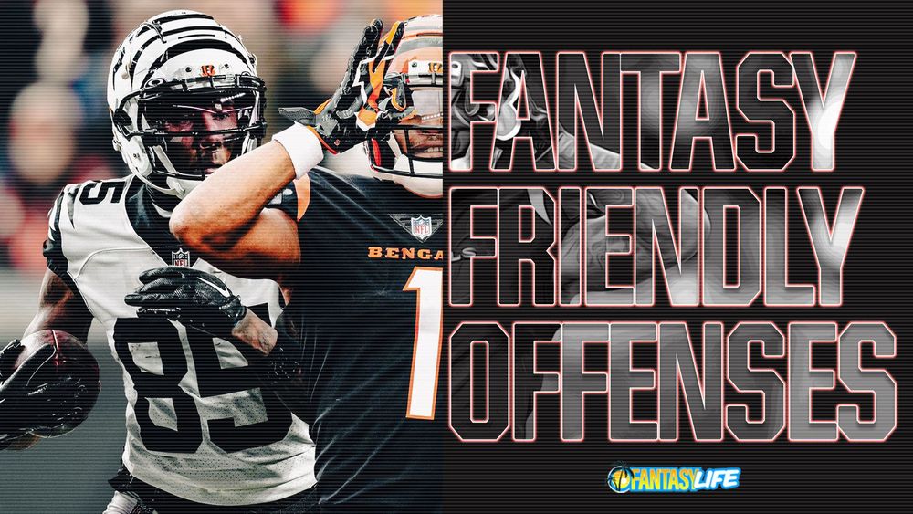 Fantasy-Friendly Offenses. Teams with Multiple Fantasy Weapons.