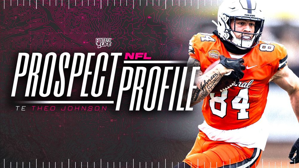 Theo Johnson Scouting Report and Fantasy Football Outlook