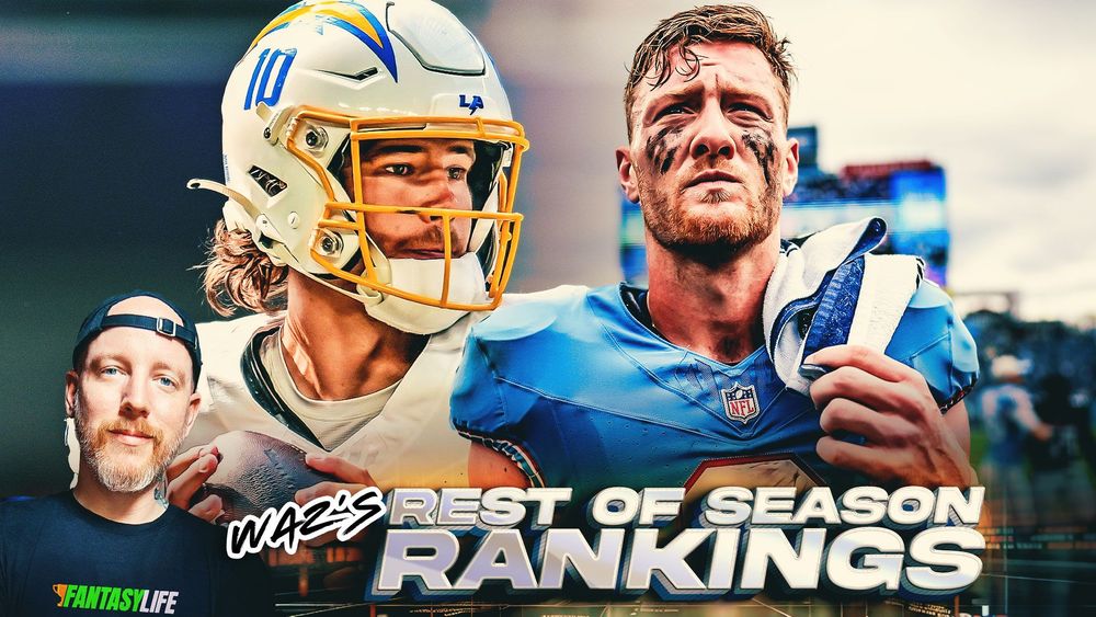 Week 12 Rest Of Season Fantasy Football Rankings Updates