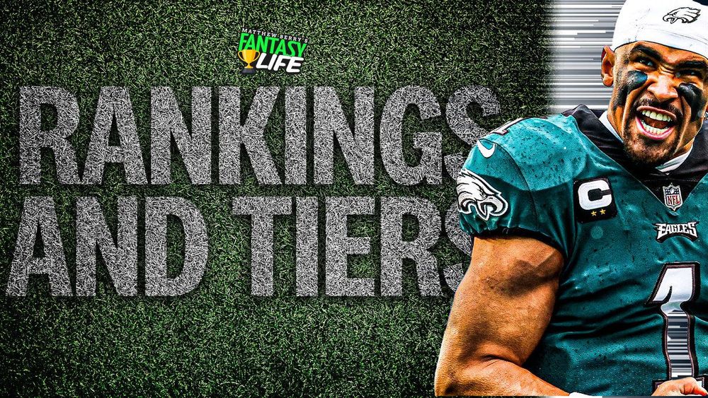 Fantasy Football Rankings & Tiers. Week 7