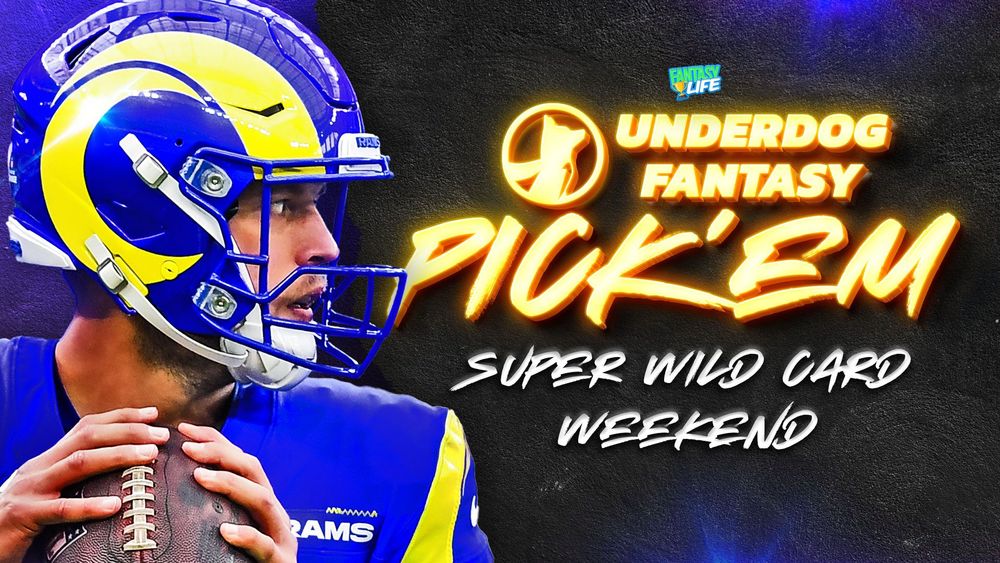 Underdog Pick'em Plays. Top Picks for Super Wild Card Weekend.