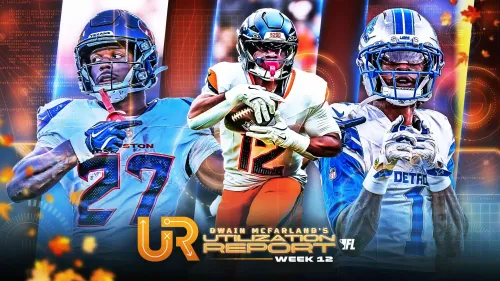 Fantasy Football Takeaways: RJ Harvey Headlines Utilization Report For Week 12