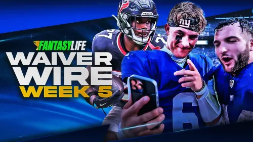 Week 5 Fantasy Football Waiver Wire Adds: Woody Marks, Kendre Miller, and More