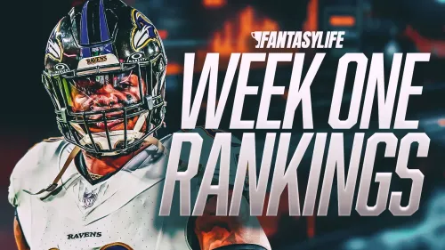 Access Personalized Week 1 Rankings