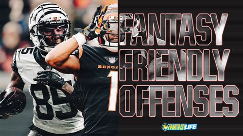 Fantasy-Friendly Offenses. Teams with Multiple Fantasy Weapons.