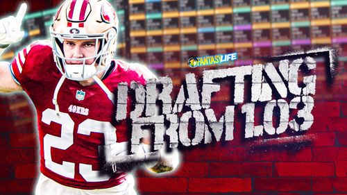 Fantasy Football Strategy. Drafting from the 1.03 in 2023.