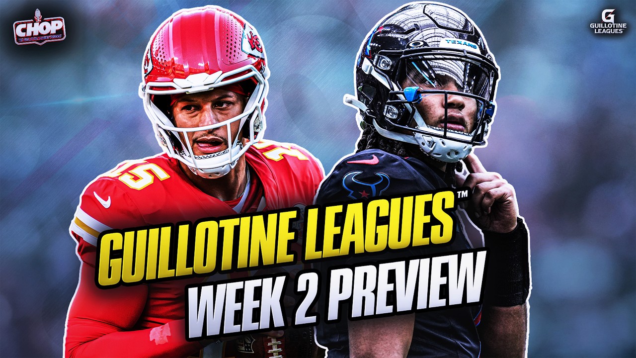 Week 2 Preview π₯ | CHOP | Fantasy Football